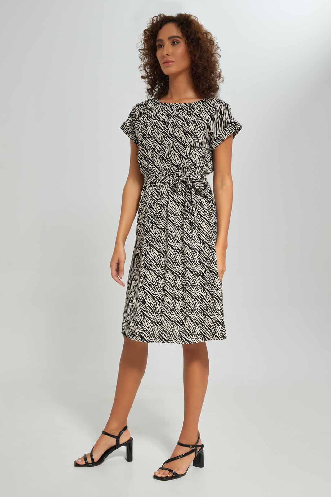 Redtag-Women-Assorted-Short-Sleeve-Belted-Midi-Dress-Category:Dresses,-Colour:Assorted,-Deals:New-In,-Dept:Ladieswear,-Filter:Women's-Clothing,-New-In-Women-APL,-Non-Sale,-S23A,-Section:Women,-Women-Dresses-Women's-