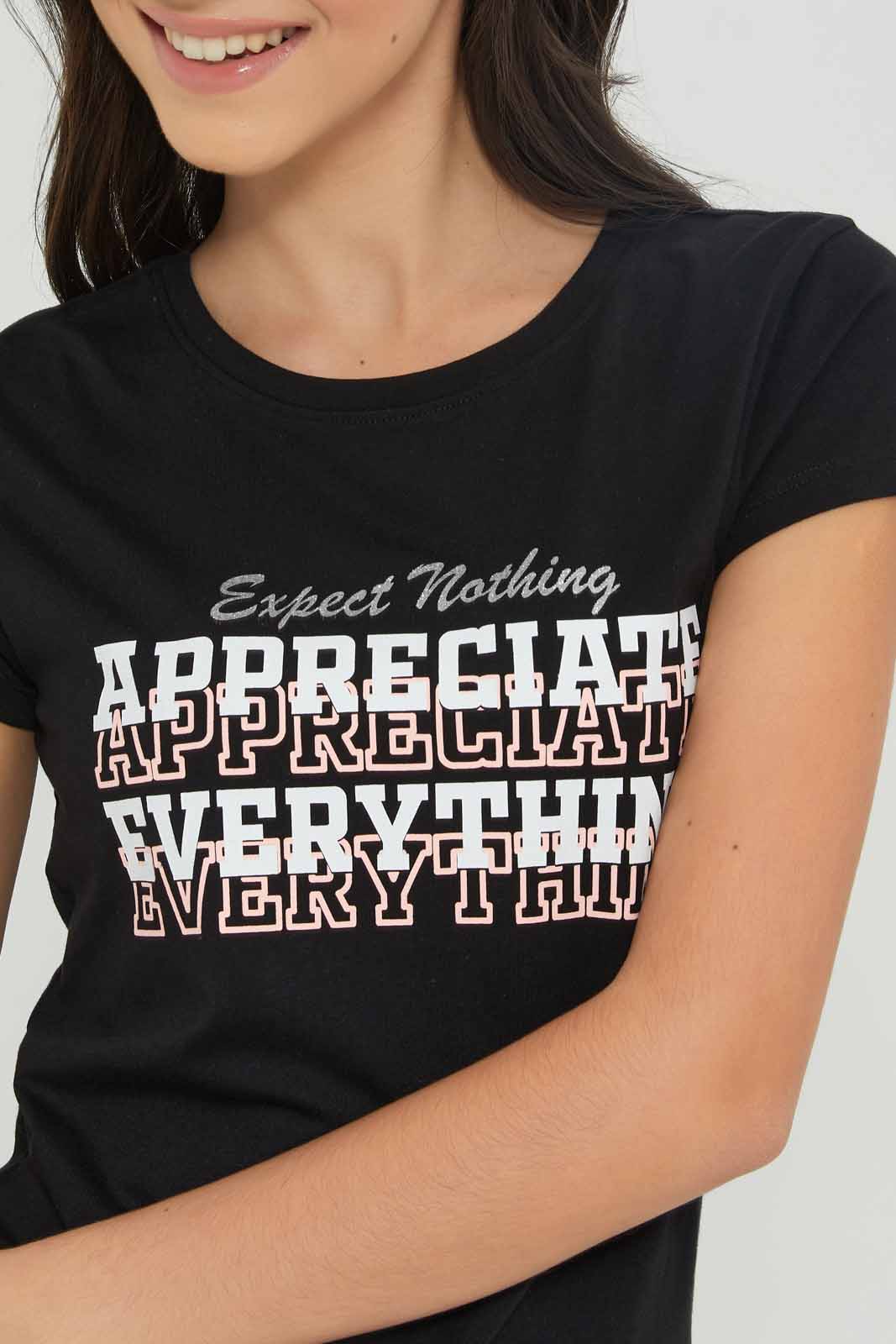 Redtag-Girls-Black-S/S-T-Shirt-BTS,-Category:T-Shirts,-Colour:Black,-Deals:New-In,-Dept:Girls,-Filter:Senior-Girls-(8-to-14-Yrs),-GSR-T-Shirts,-New-In-GSR-APL,-Non-Sale,-S23A,-Section:Girls-(0-to-14Yrs),-TBL-Senior-Girls-9 to 14 Years