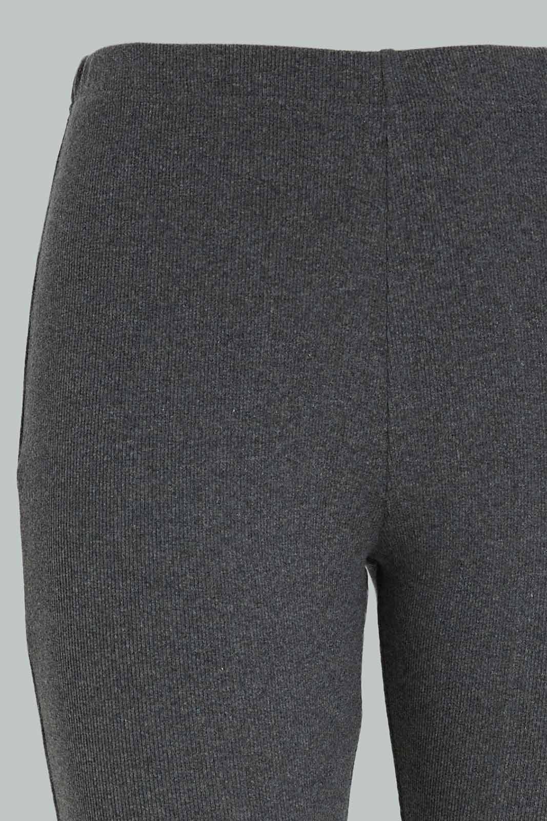 Redtag-Girls-Grey-Melange-Rib-Leggings-Category:Leggings,-Colour:Grey,-Deals:New-In,-Dept:Girls,-Filter:Senior-Girls-(8-to-14-Yrs),-GSR-Leggings,-New-In-GSR-APL,-Non-Sale,-S23A,-Section:Girls-(0-to-14Yrs),-TBL-Senior-Girls-9 to 14 Years