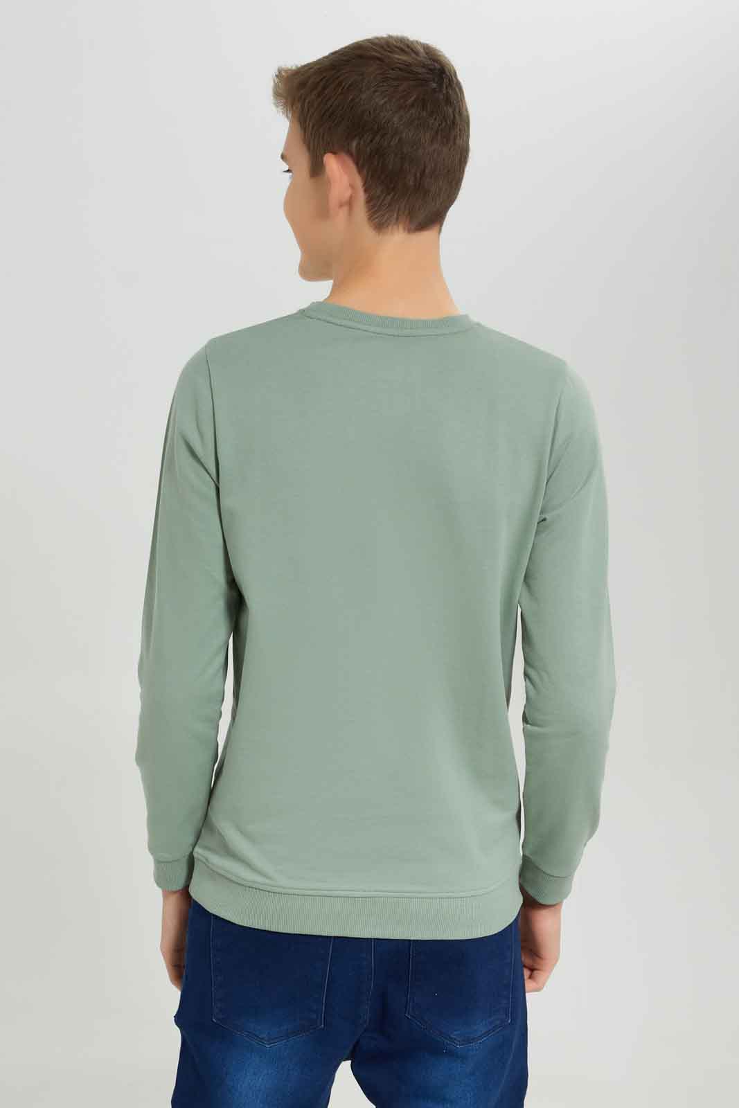 Redtag-Boys-Mint-Plain-Long-Sleeve-Sweat-Tee-BSR-Sweatshirts,-Category:Sweatshirts,-Colour:Mint,-Deals:New-In,-Dept:Boys,-Filter:Senior-Boys-(8-to-14-Yrs),-New-In-BSR-APL,-Non-Sale,-S23A,-Section:Boys-(0-to-14Yrs),-TBL-Senior-Boys-9 to 14 Years