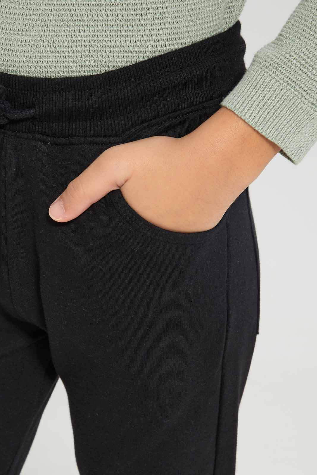Redtag-Boys-Black-5-Pocket-Stretch-Pant-BOY-Trousers,-BTS,-Category:Trousers,-Colour:Black,-Deals:New-In,-Dept:Boys,-Filter:Boys-(2-to-8-Yrs),-New-In-BOY-APL,-Non-Sale,-S23A,-Section:Boys-(0-to-14Yrs),-VLM-Boys-2 to 8 Years