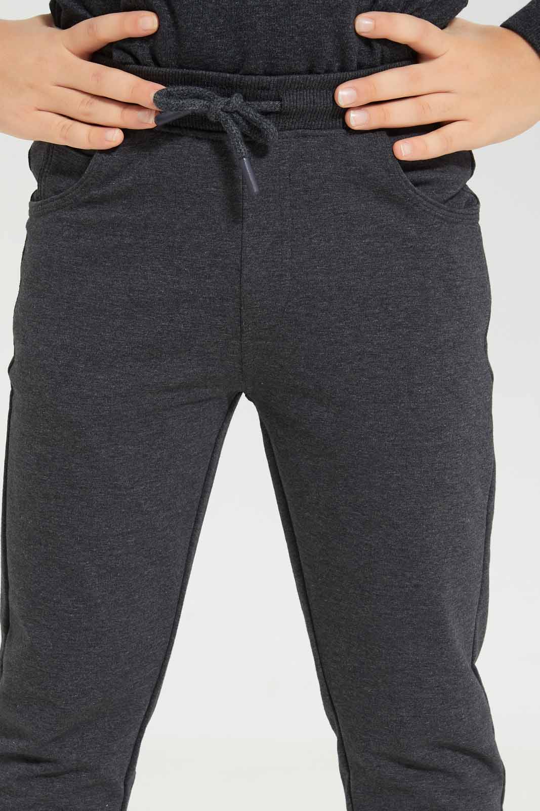 Redtag-Boys-Charcoal-5-Pocket-Stretch-Pant-BOY-Trousers,-Category:Trousers,-Colour:Charcoal,-Deals:New-In,-Dept:Boys,-Filter:Boys-(2-to-8-Yrs),-New-In-BOY-APL,-Non-Sale,-S23A,-Section:Boys-(0-to-14Yrs),-VLM-Boys-2 to 8 Years