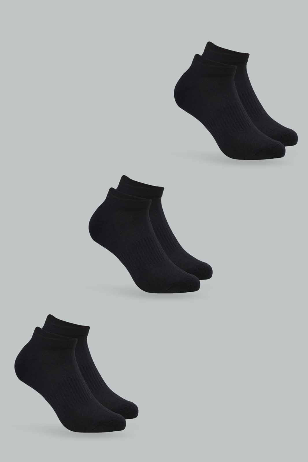 Redtag-Men-Black-Sports-Socks-Pack-Of-3-365,-Category:Socks,-Colour:Black,-Deals:New-In,-Dept:Menswear,-Filter:Men's-Clothing,-Men-Socks,-New-In-Men-APL,-Non-Sale,-Section:Men-Men's-