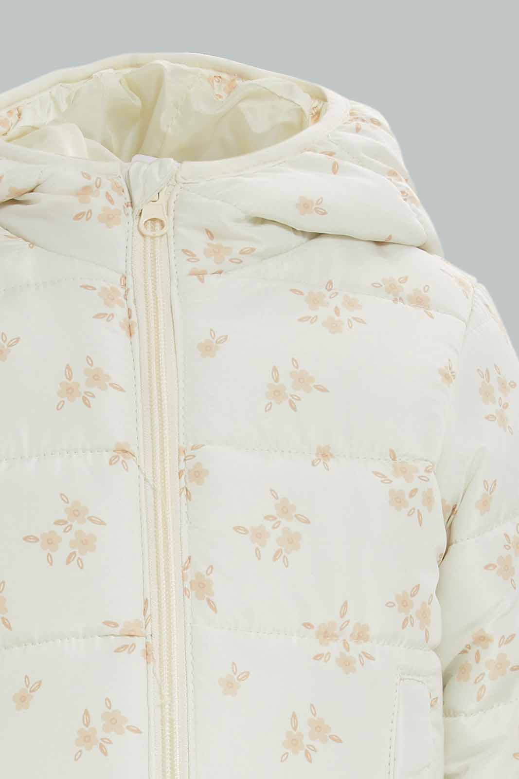 Redtag-Girls-Ivory-Aop-Puffer-Jacket-Category:Jackets,-Colour:Ivory,-Deals:New-In,-Dept:Girls,-Filter:Infant-Girls-(3-to-24-Mths),-ING-Jackets,-New-In-ING-APL,-Non-Sale,-S23A,-Section:Girls-(0-to-14Yrs)-Infant-Girls-