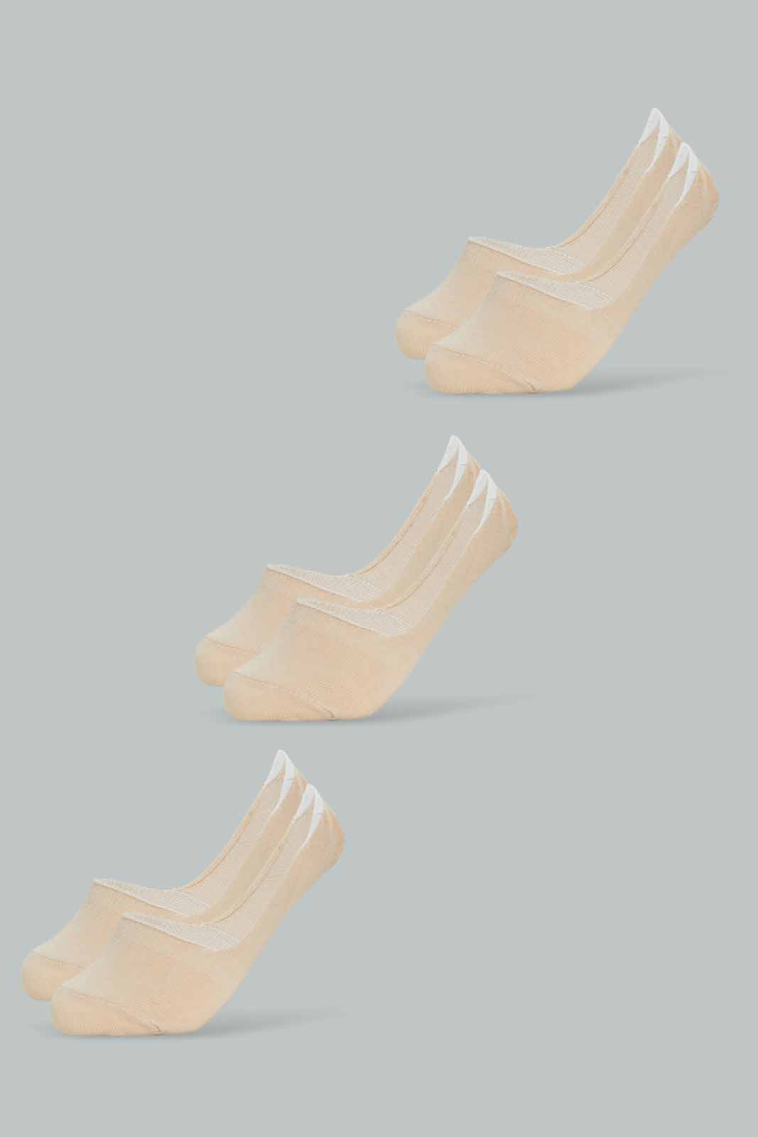 Redtag-Women-Beisi-Ladies-Invisible-Socks-1*3-365,-Category:Socks,-Colour:Assorted,-Deals:New-In,-Dept:Ladieswear,-Filter:Women's-Clothing,-New-In-Women-APL,-Non-Sale,-Section:Women,-Women-Socks--