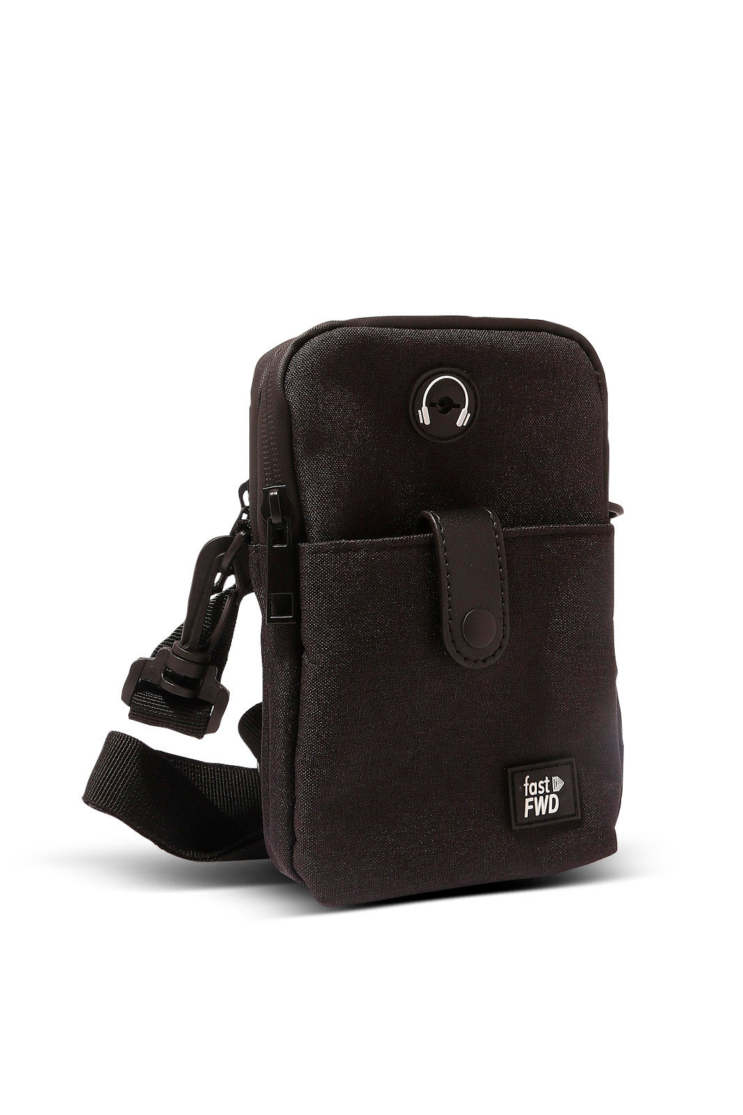 Redtag-Black-Crossbody-Bag-Category:Bags,-Colour:Black,-Dept:Menswear,-Filter:Men's-Accessories,-Men-Bags,-New-In,-New-In-Men-ACC,-Non-Sale,-S23A,-Section:Men-Men's-