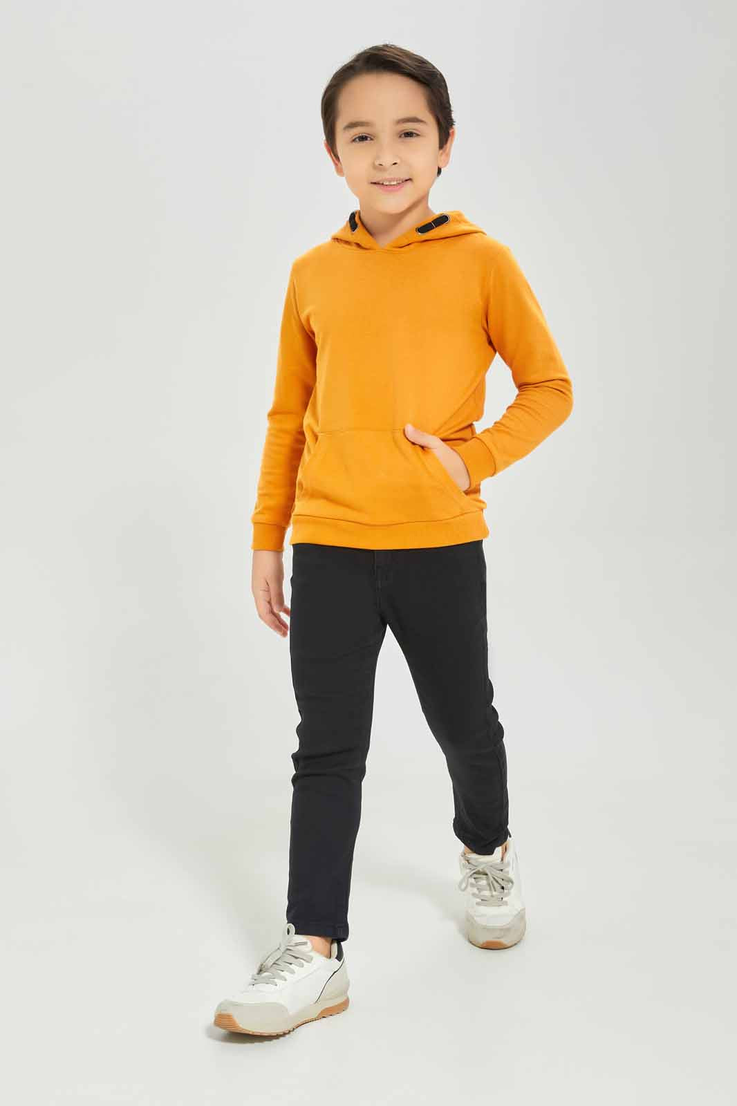Redtag-Boys-Orange-Hooded-Sweatshirt-BOY-Sweatshirts,-Category:Sweatshirts,-Colour:Orange,-Deals:New-In,-Dept:Boys,-Filter:Boys-(2-to-8-Yrs),-New-In-BOY-APL,-Non-Sale,-S23A,-Section:Boys-(0-to-14Yrs),-TBL-Boys-2 to 8 Years
