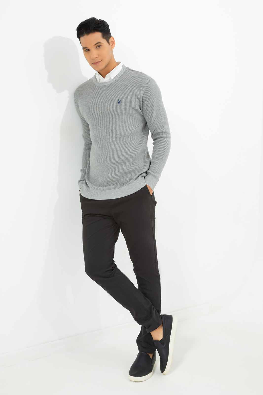 Redtag-Men-Grey-Twofer-Pullovers-Category:Cardigans,-Colour:Grey,-Deals:New-In,-Dept:Menswear,-Filter:Men's-Clothing,-Men-Cardigans,-New-In-Men-APL,-Non-Sale,-S23A,-Section:Men-Men's-