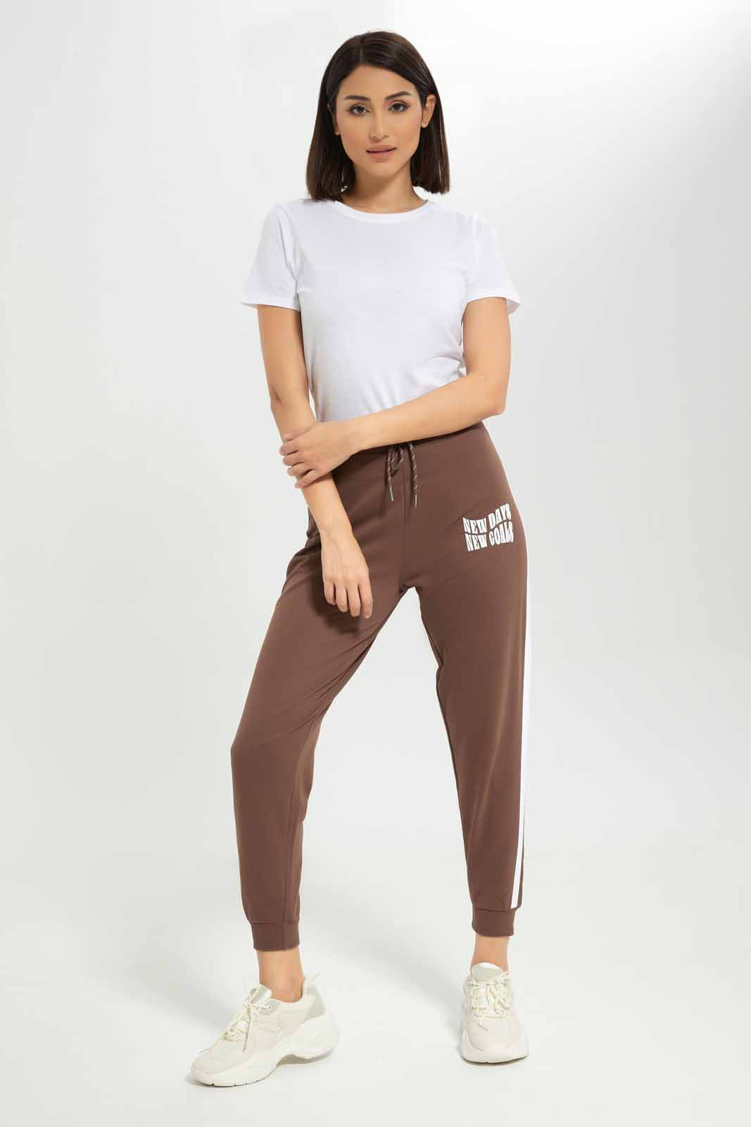 Redtag-Women-Blue-Basic-Jogger-With-Side-Tape-Category:Joggers,-Colour:Blue,-Deals:New-In,-Dept:Ladieswear,-Filter:Women's-Clothing,-New-In-Women-APL,-Non-Sale,-S23A,-Section:Women,-TBL,-Women-Joggers-Women's-