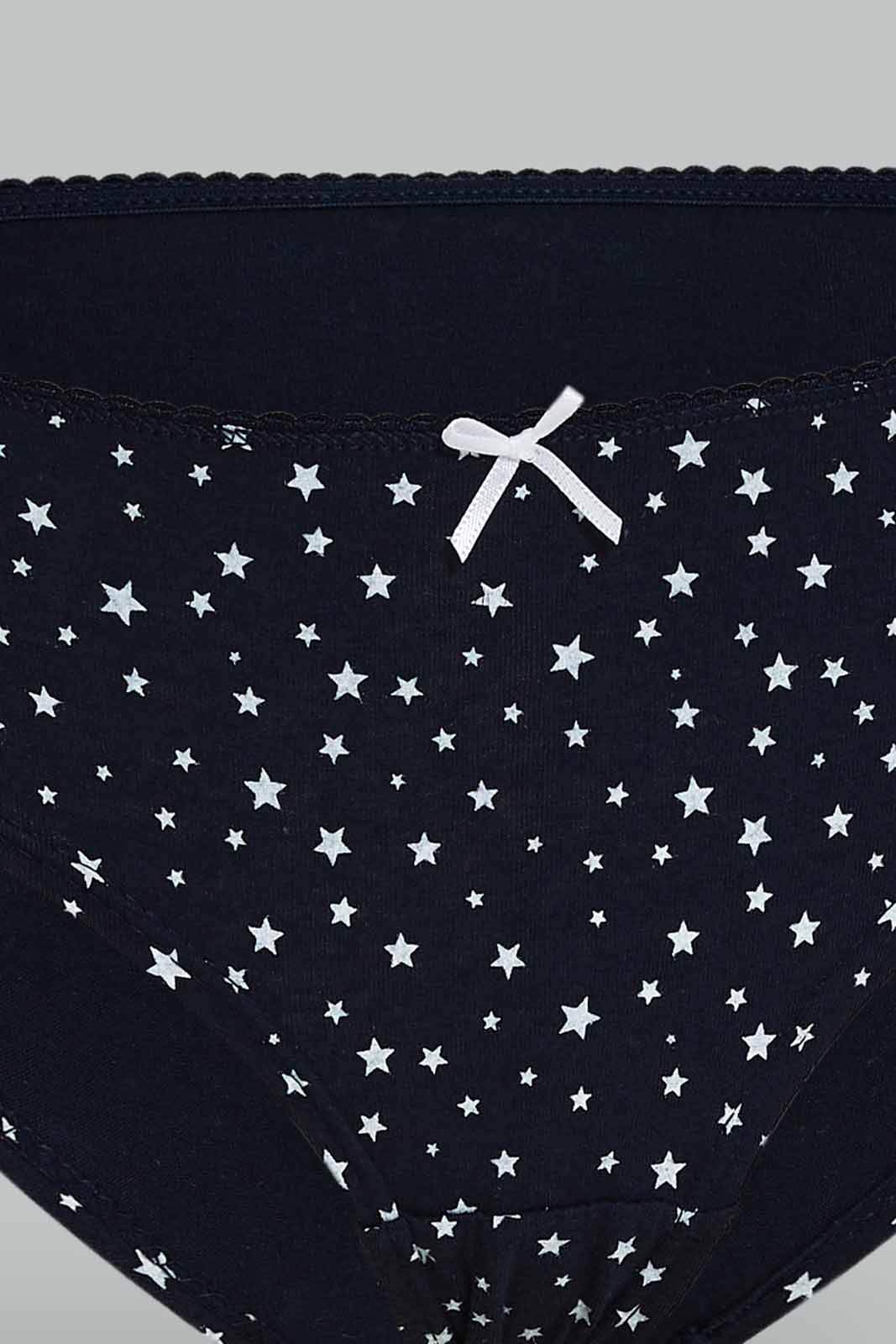 Redtag-Women-Assorted-Print/Plain-Boy-Leg-Briefs-(5-Pack)-365,-Category:Briefs,-Colour:Assorted,-Deals:New-In,-Dept:Ladieswear,-Filter:Women's-Clothing,-New-In-Women-APL,-Non-Sale,-Section:Women,-Women-Briefs--