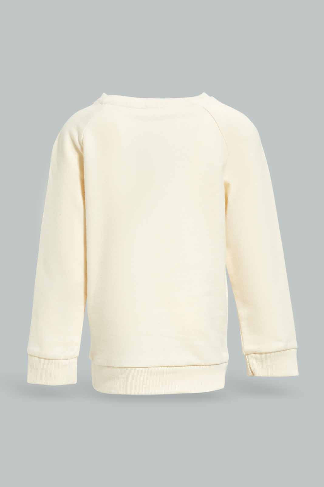 Redtag-Boys-Ecru-Jungle-Aop-Top-And-Beige-Bottom-Crew-Jogging-Suit-Category:Jog-Sets,-Colour:Ecru,-Deals:New-In,-Dept:Boys,-Filter:Infant-Boys-(3-to-24-Mths),-INB-Jog-Sets,-New-In-INB-APL,-Non-Sale,-S23A,-Section:Boys-(0-to-14Yrs)-Infant-Boys-3 to 24 Months