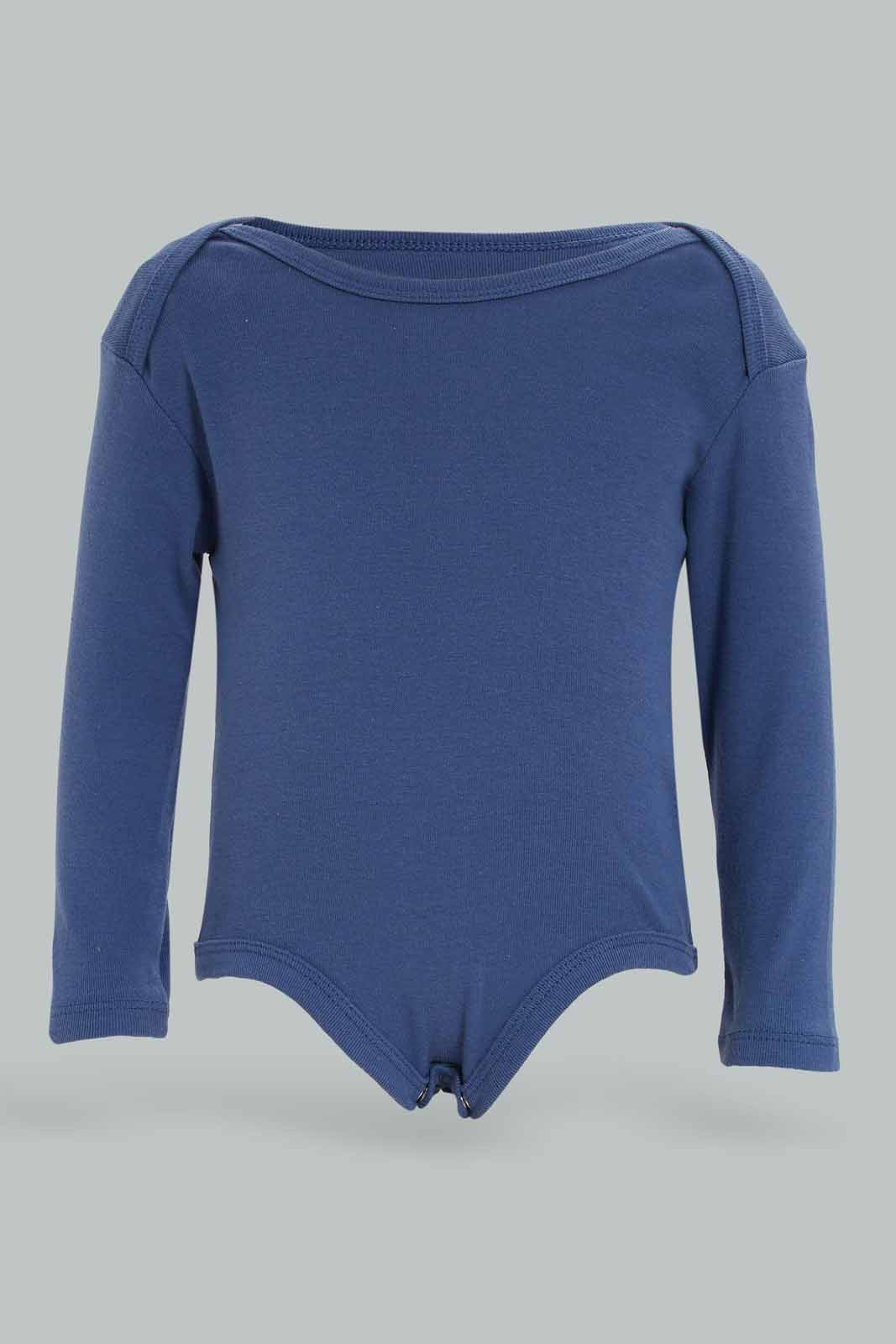 Redtag-Assorted-3-Pack-Plain-Jersey-Bodyuit---Boy-Category:Bodysuits,-Colour:Blue,-Deals:New-In,-Dept:New-Born,-Filter:Baby-(0-to-12-Mths),-NBF-Bodysuits,-New-In-NBF-APL,-Non-Sale,-S23A,-Section:Boys-(0-to-14Yrs)-Baby-