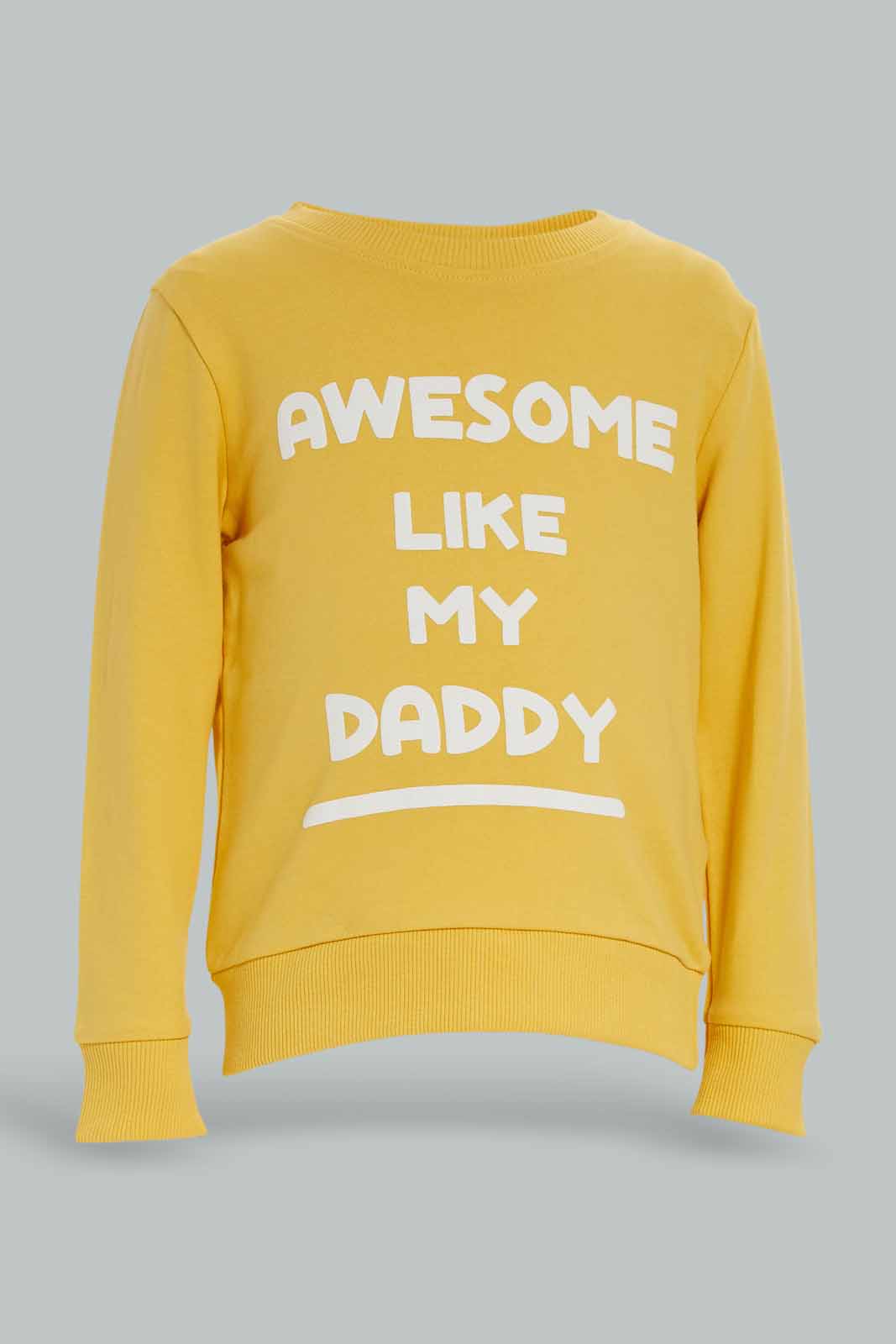 Redtag-Boys-Mustard-Basic-Top-And-Bottom-Crewneck-Jogging-Suit-Category:Jog-Sets,-Colour:Mustard,-Deals:New-In,-Dept:Boys,-Filter:Infant-Boys-(3-to-24-Mths),-INB-Jog-Sets,-New-In-INB-APL,-Non-Sale,-S23A,-Section:Boys-(0-to-14Yrs)-Infant-Boys-3 to 24 Months