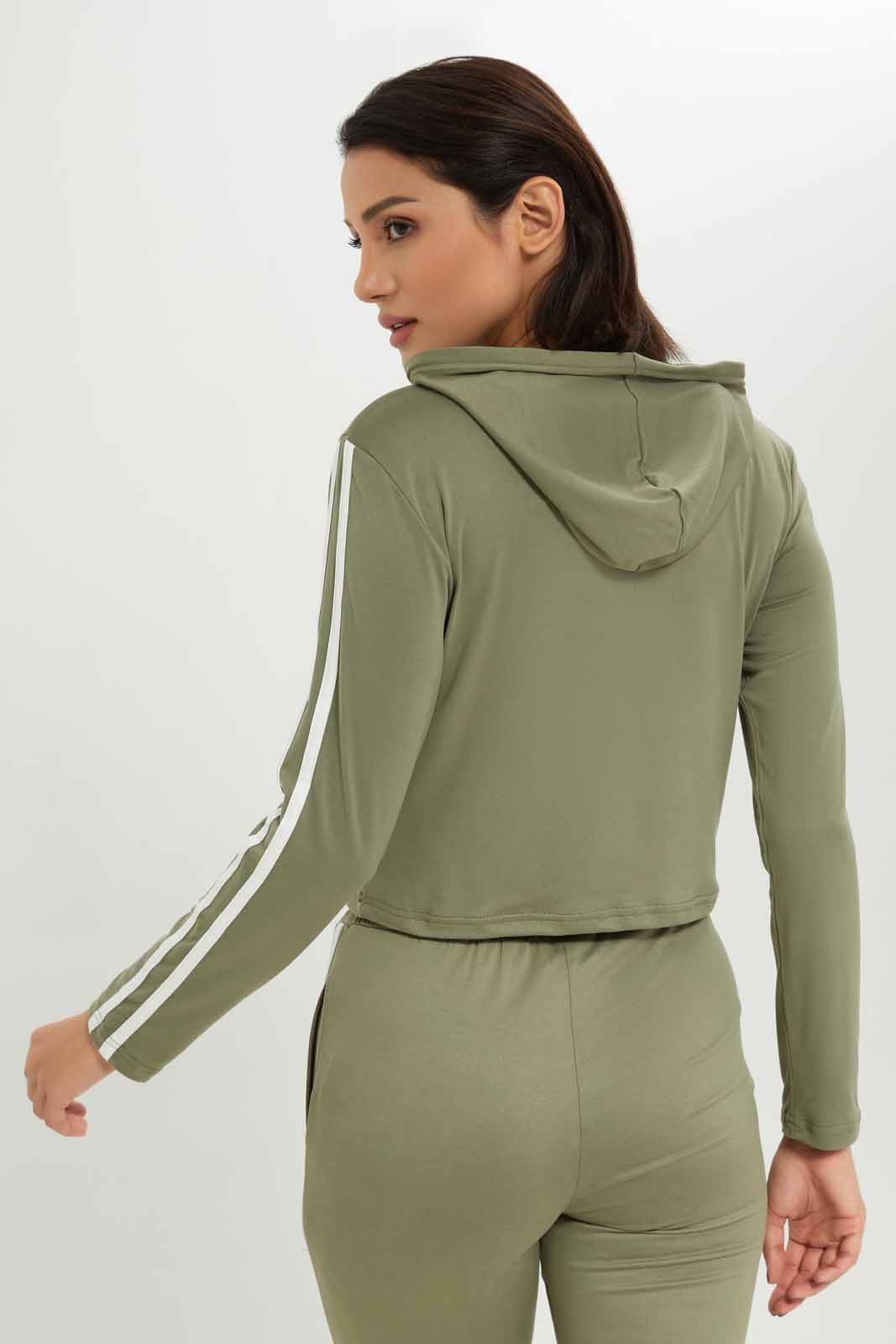 Redtag-Women-Olive-Hoodie-Placement-Print-Sweatshirt-Category:Sweatshirts,-Colour:Olive,-Deals:New-In,-Dept:Ladieswear,-Filter:Women's-Clothing,-New-In-Women-APL,-Non-Sale,-S23A,-Section:Women,-Women-Sweatshirts-Women's-