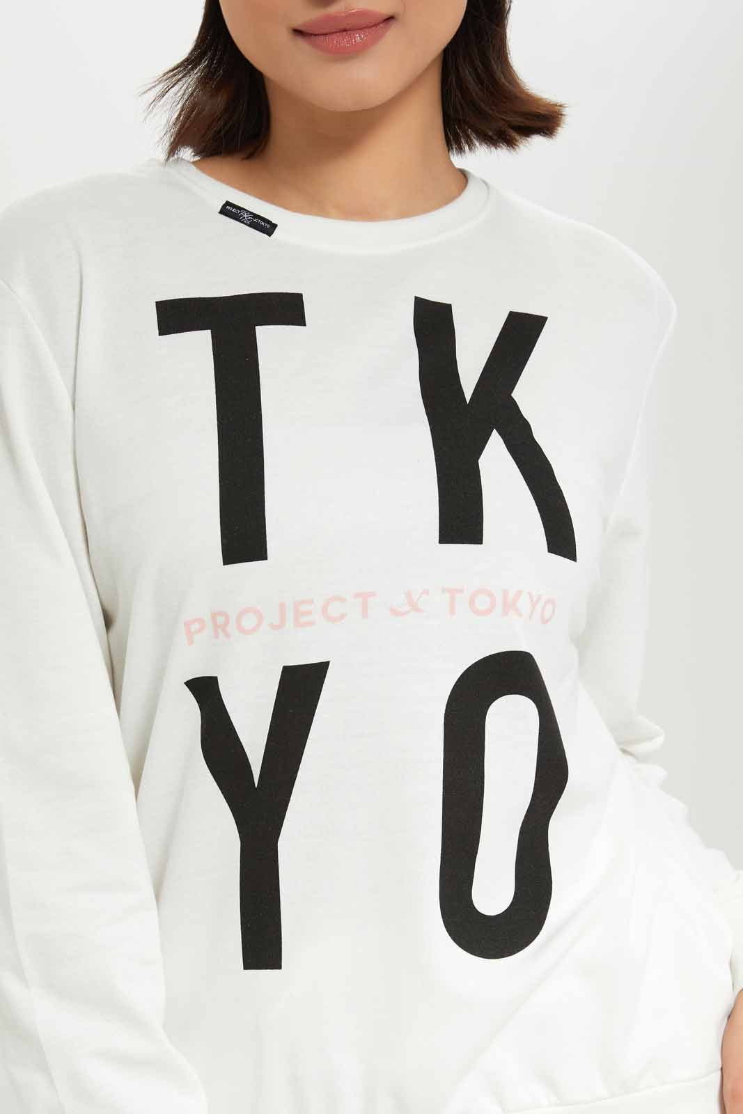 Redtag-Women-White-Oversized-Placement-Print-Sweatshirt-Category:Sweatshirts,-Colour:White,-Deals:New-In,-Dept:Ladieswear,-Filter:Women's-Clothing,-New-In-Women-APL,-Non-Sale,-S23A,-Section:Women,-Women-Sweatshirts-Women's-