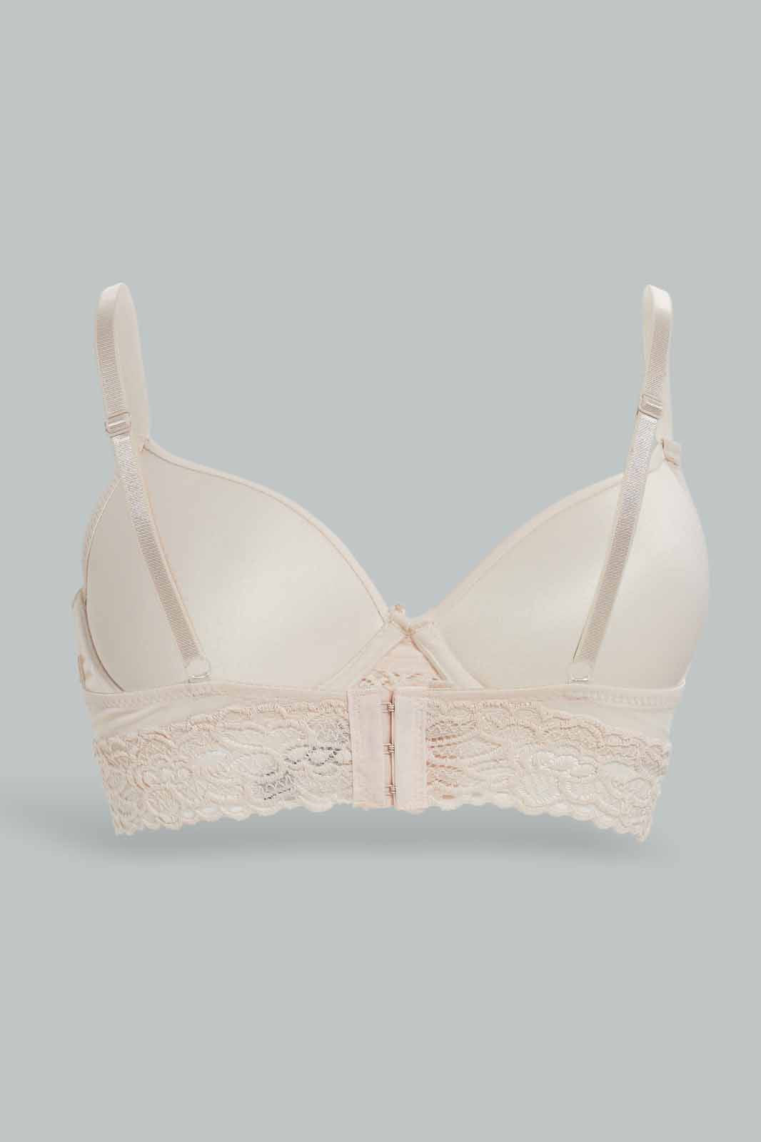 Redtag-Women-Lad-2-Pack-T--Shirt-Bra-Category:Bras,-Colour:Assorted,-Deals:New-In,-Dept:Ladieswear,-Filter:Women's-Clothing,-New-In-Women-APL,-Non-Sale,-Section:Women,-W22B,-Women-Bras--