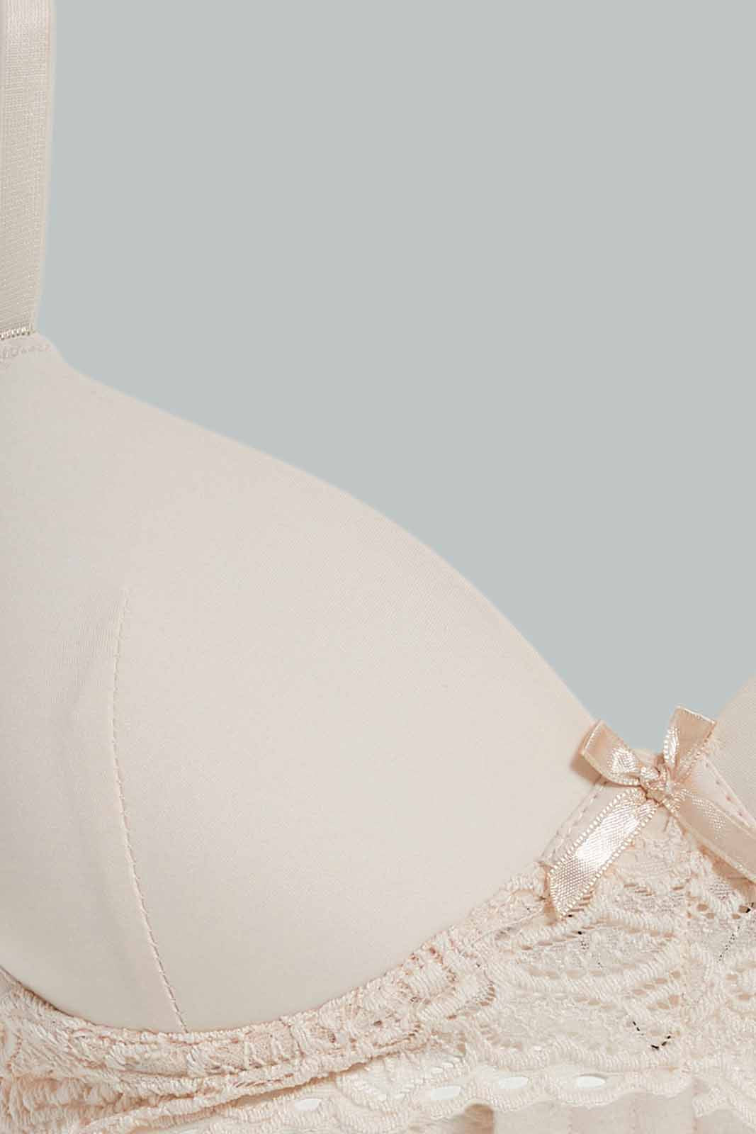 Redtag-Women-Lad-2-Pack-T--Shirt-Bra-Category:Bras,-Colour:Assorted,-Deals:New-In,-Dept:Ladieswear,-Filter:Women's-Clothing,-New-In-Women-APL,-Non-Sale,-Section:Women,-W22B,-Women-Bras--