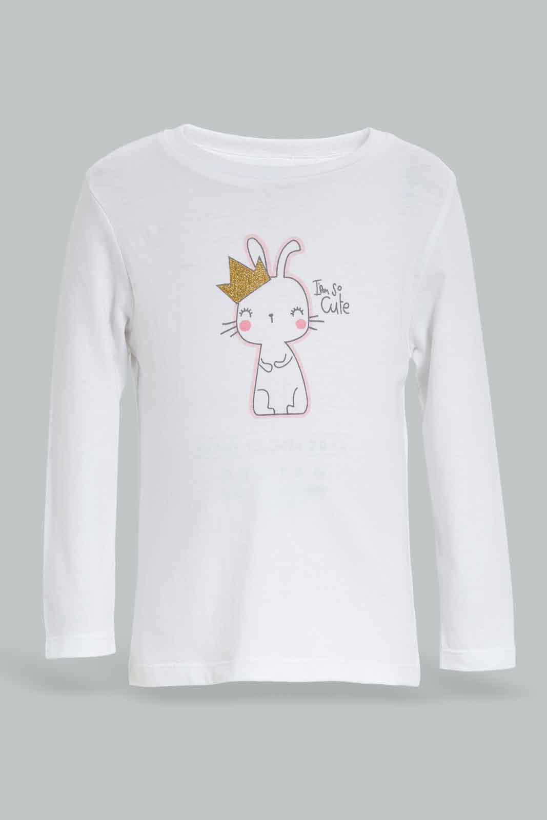 Redtag-Girls-Multi-Colour-2Pack-Pyjama-Set-Category:Pyjama-Sets,-Colour:Assorted,-Deals:New-In,-Filter:Infant-Girls-(3-to-24-Mths),-ING-Pyjama-Sets,-New-In-ING-APL,-Non-Sale,-Section:Girls-(0-to-14Yrs),-W22B-Infant-Girls-3 to 24 Months