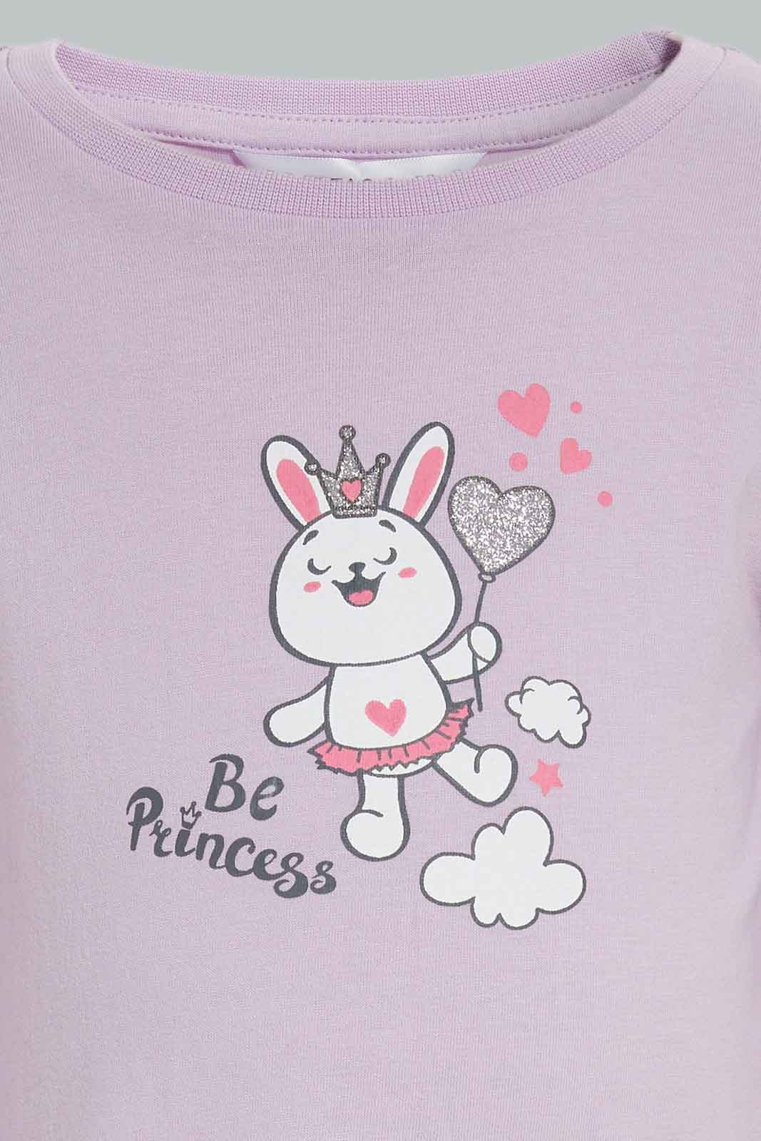 Redtag-Girls-Multi-Colour-2Pack-Pyjama-Set-Category:Pyjama-Sets,-Colour:Assorted,-Deals:New-In,-Filter:Infant-Girls-(3-to-24-Mths),-ING-Pyjama-Sets,-New-In-ING-APL,-Non-Sale,-Section:Girls-(0-to-14Yrs),-W22B-Infant-Girls-3 to 24 Months