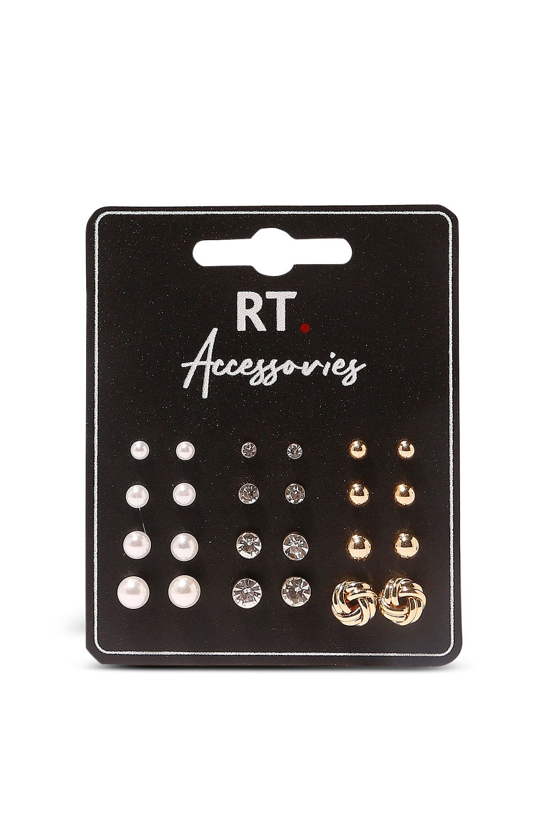 Redtag-Earrings-Category:Jewellery,-Colour:Assorted,-Dept:Ladieswear,-Filter:Women's-Accessories,-LEC-Jewellery,-New-In,-New-In-Women-ACC,-Non-Sale,-S23B,-Section:Women-Women-