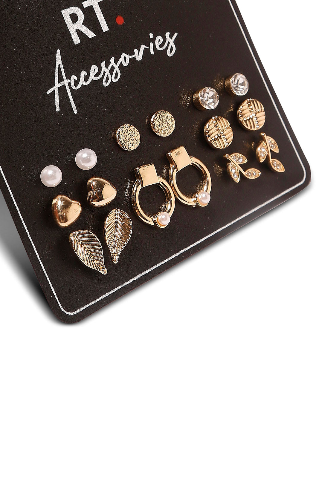 Redtag-Earrings-Category:Jewellery,-Colour:Assorted,-Dept:Ladieswear,-Filter:Women's-Accessories,-LEC-Jewellery,-New-In,-New-In-Women-ACC,-Non-Sale,-S23B,-Section:Women-Women-