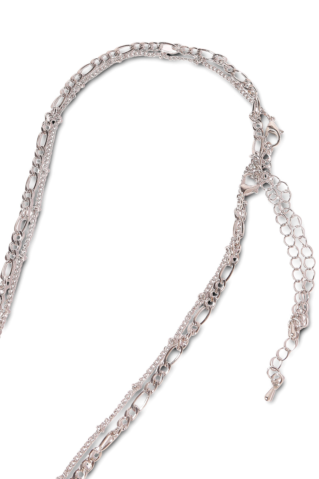 Redtag-Necklace-Category:Jewellery,-Colour:Silver,-Dept:Ladieswear,-Filter:Women's-Accessories,-LEC-Jewellery,-New-In,-New-In-Women-ACC,-Non-Sale,-S23B,-Section:Women-Women-