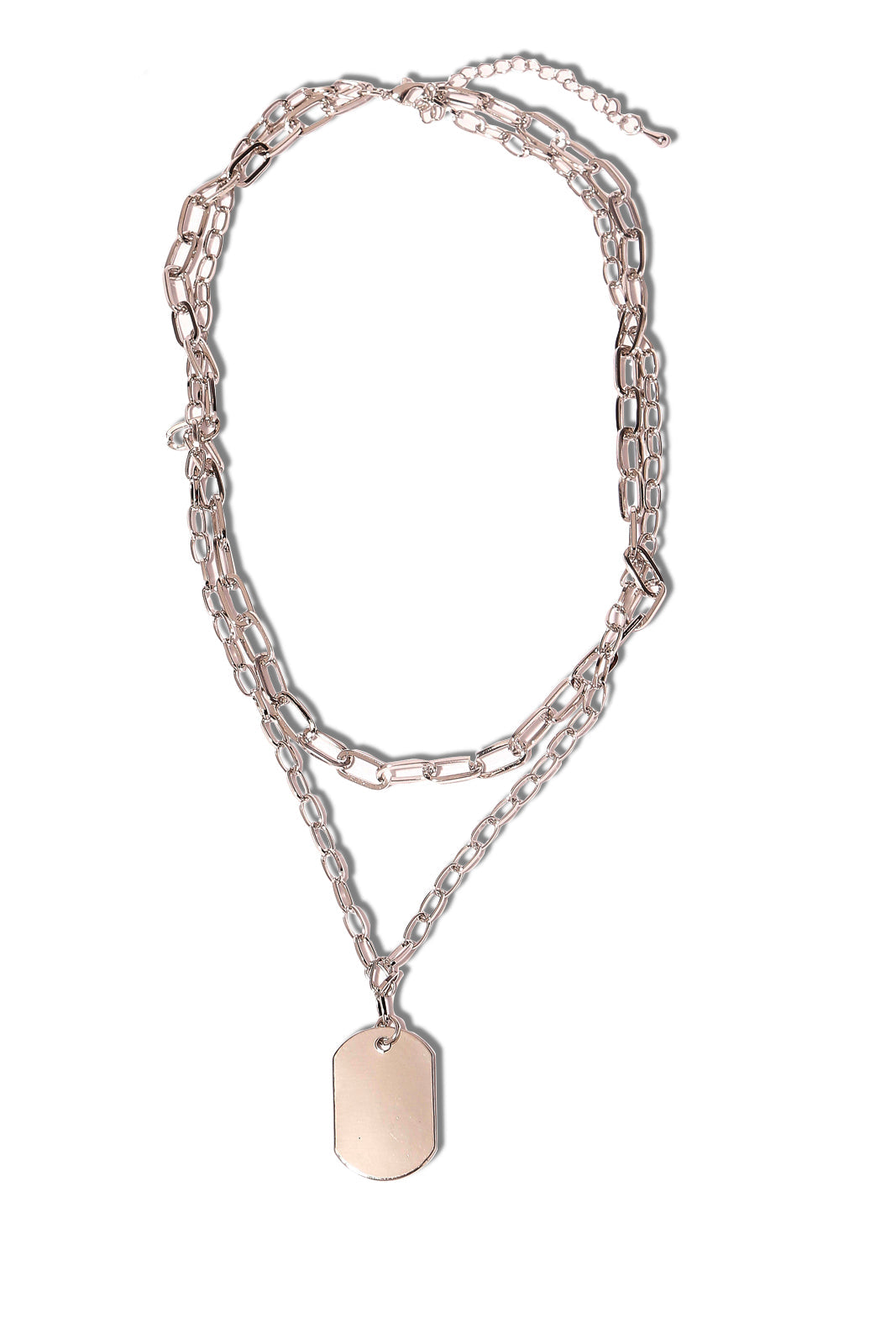 Redtag-Necklace-Category:Jewellery,-Colour:Silver,-Dept:Ladieswear,-Filter:Women's-Accessories,-LEC-Jewellery,-New-In,-New-In-Women-ACC,-Non-Sale,-S23B,-Section:Women-Women-