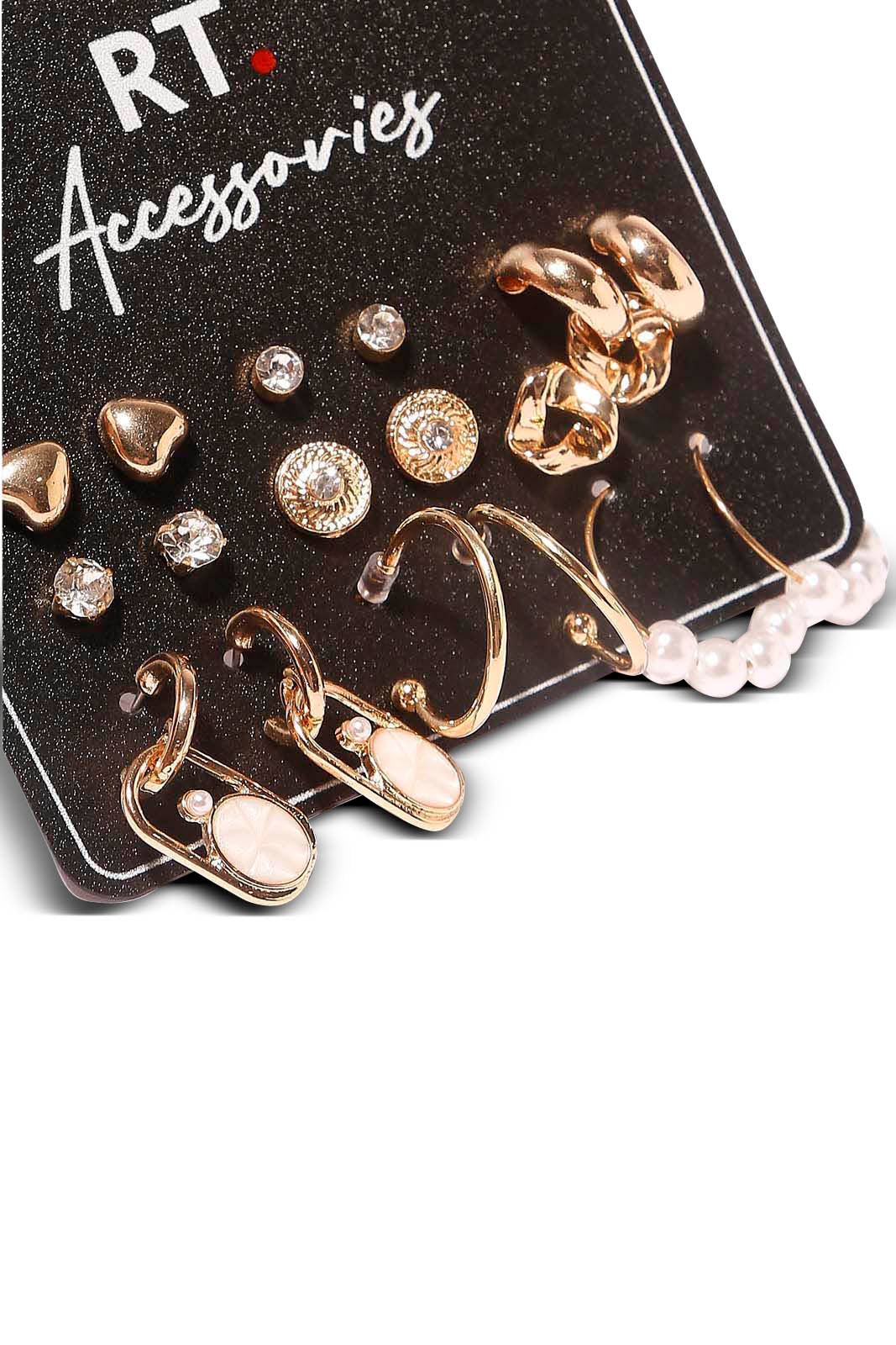 Redtag-Studs-Category:Jewellery,-Colour:Assorted,-Dept:Ladieswear,-Filter:Women's-Accessories,-LEC-Jewellery,-New-In,-New-In-Women-ACC,-Non-Sale,-S23B,-Section:Women-Women-