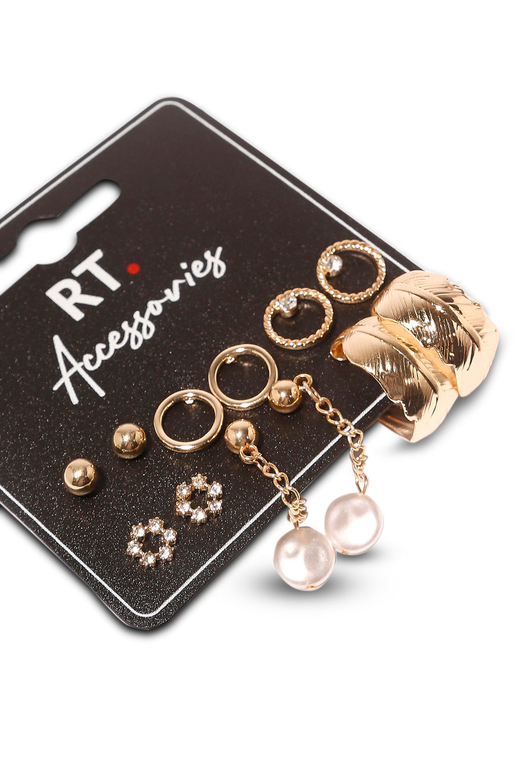 Redtag-Studs-Category:Jewellery,-Colour:Assorted,-Dept:Ladieswear,-Filter:Women's-Accessories,-LEC-Jewellery,-New-In,-New-In-Women-ACC,-Non-Sale,-S23B,-Section:Women-Women-