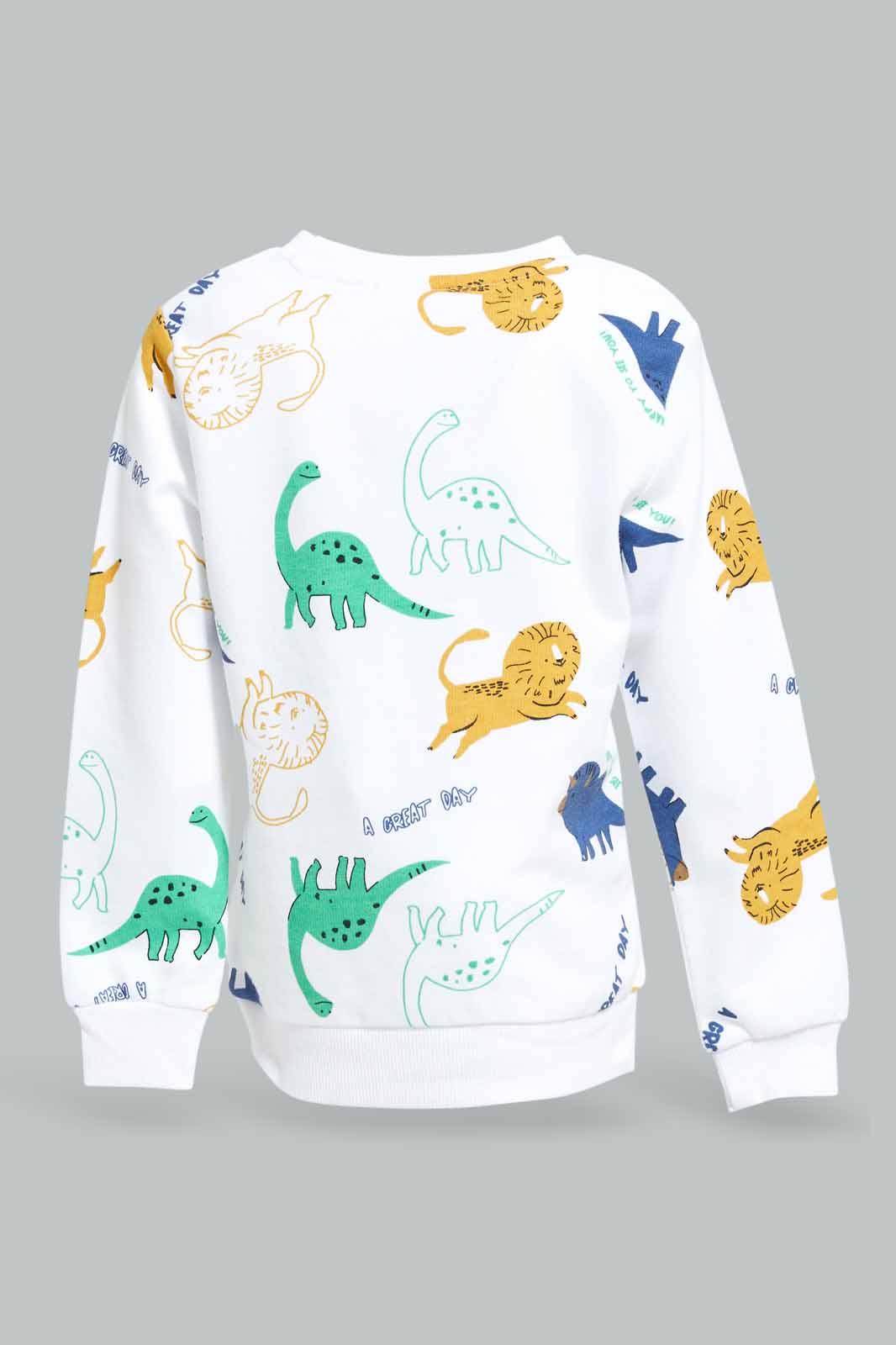 Redtag-Boys-White-Jungle-Safari-Aop-Ls-Sweatshirts-Category:Sweatshirts,-Colour:White,-Deals:New-In,-Dept:Boys,-Filter:Infant-Boys-(3-to-24-Mths),-INB-Sweatshirts,-New-In-INB-APL,-Non-Sale,-S23A,-Section:Boys-(0-to-14Yrs),-TBL-Infant-Boys-3 to 24 Months