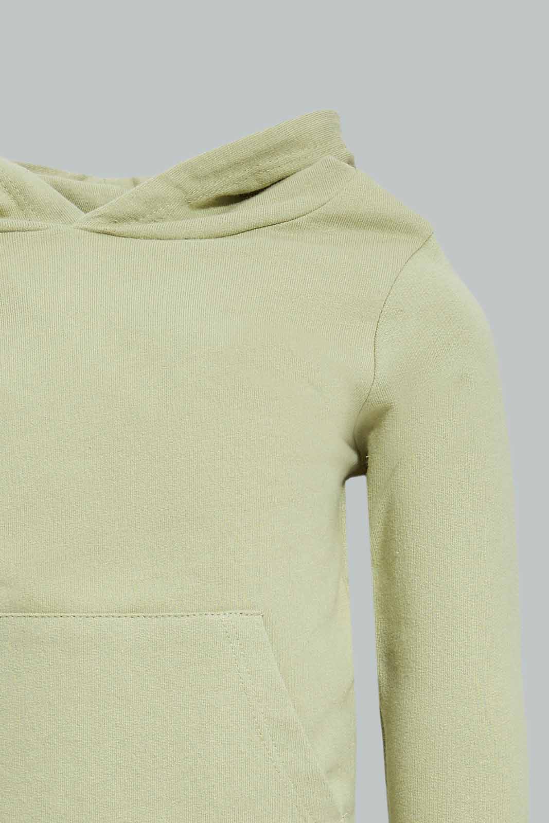 Redtag-Boys-Sage-Green-Hoody-Plain-Sweatshirt-With-Kangaroo-Pocket-Category:Sweatshirts,-Colour:Green,-Deals:New-In,-Dept:Boys,-Filter:Infant-Boys-(3-to-24-Mths),-INB-Sweatshirts,-New-In-INB-APL,-Non-Sale,-S23A,-Section:Boys-(0-to-14Yrs),-TBL-Infant-Boys-3 to 24 Months