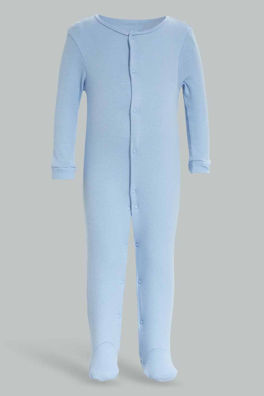Redtag-Boys-Blue-Ppe-Plain-Sleepsuit-Category:Sleepsuits,-Colour:Apricot,-Deals:New-In,-Dept:New-Born,-Filter:Baby-(0-to-12-Mths),-NBB-Sleepsuits,-New-In-NBB-APL,-Non-Sale,-PPE,-S23A,-Section:Boys-(0-to-14Yrs)-Baby-