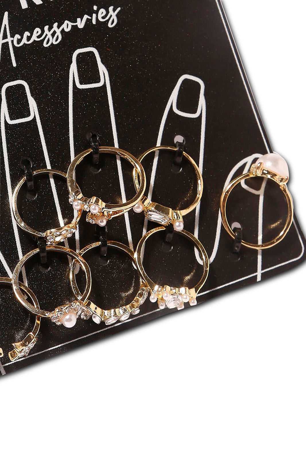 Redtag-Ring-Set-Category:Jewellery,-Colour:Assorted,-Dept:Ladieswear,-Filter:Women's-Accessories,-New-In,-New-In-Women-ACC,-Non-Sale,-S23B,-Section:Women,-Women-Jewellery-Women-