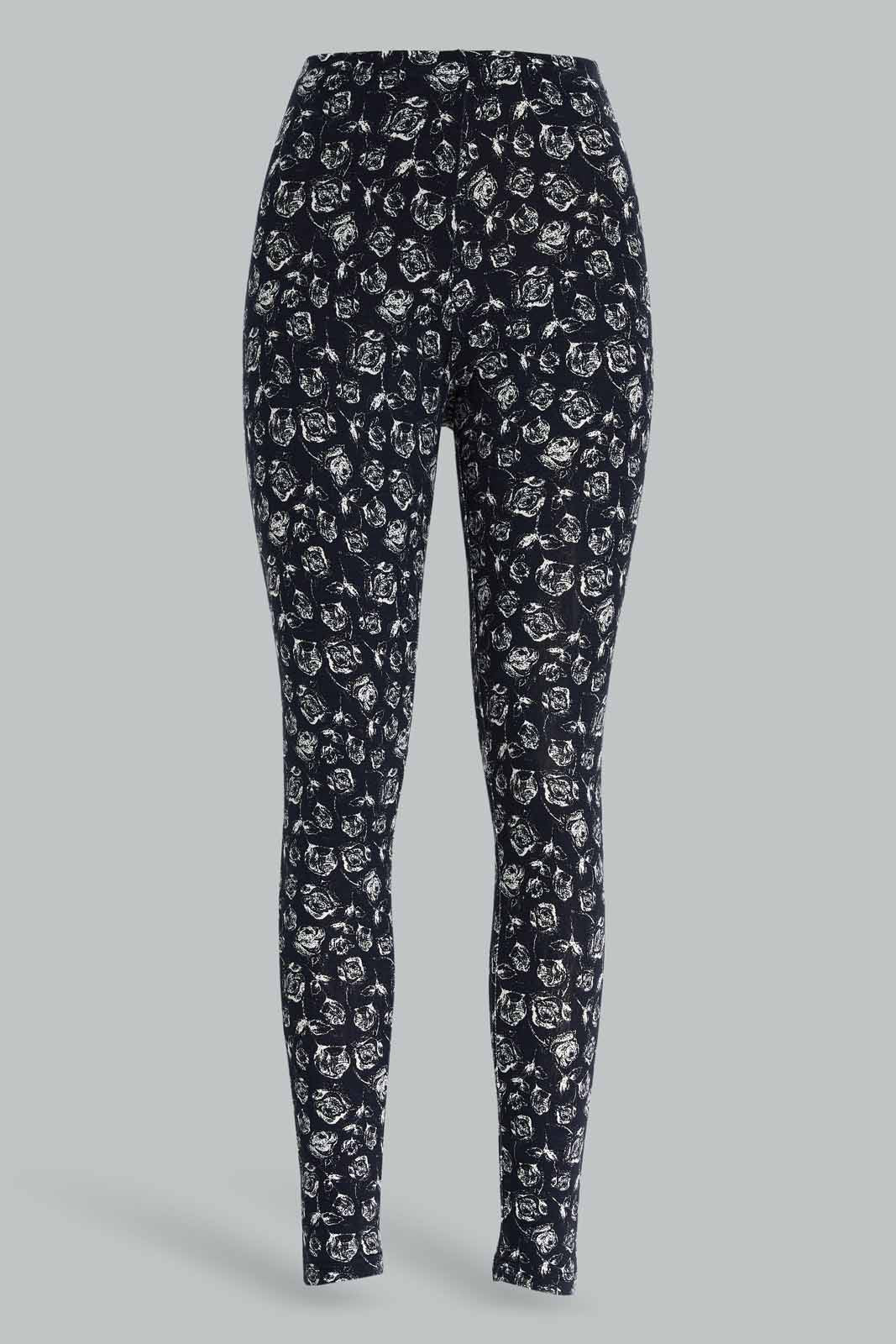 Redtag-Women-Allover-Print-Skinny-Leggings-Category:Leggings,-Colour:Assorted,-Deals:New-In,-Dept:Ladieswear,-Filter:Women's-Clothing,-New-In-Women-APL,-Non-Sale,-S23A,-Section:Women,-TBL,-Women-Leggings-Women's-