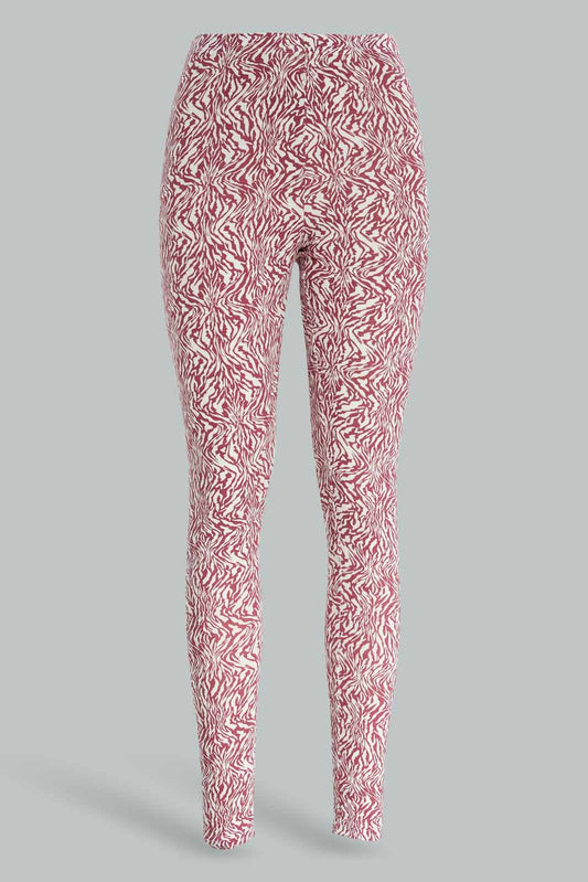 Redtag-Women-Allover-Print-Skinny-Leggings-Category:Leggings,-Colour:Assorted,-Deals:New-In,-Dept:Ladieswear,-Filter:Women's-Clothing,-New-In-Women-APL,-Non-Sale,-S23A,-Section:Women,-TBL,-Women-Leggings-Women's-