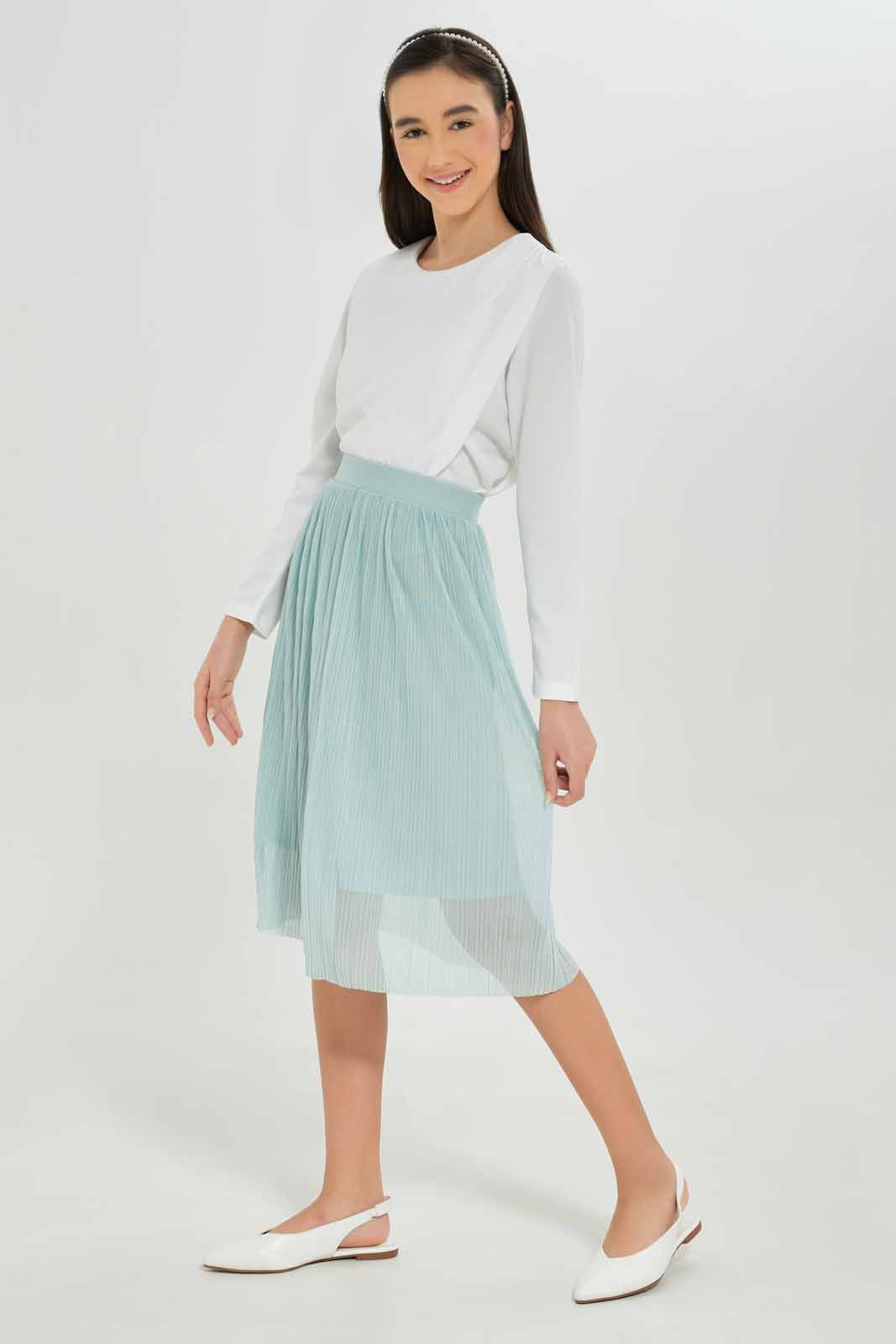 Redtag-Girls-White-Overlay-Tops-Category:Blouses,-Colour:White,-Deals:New-In,-Dept:Girls,-Filter:Senior-Girls-(8-to-14-Yrs),-GSR-Blouses,-New-In-GSR-APL,-Non-Sale,-S23A,-Section:Girls-(0-to-14Yrs)-Senior-Girls-9 to 14 Years