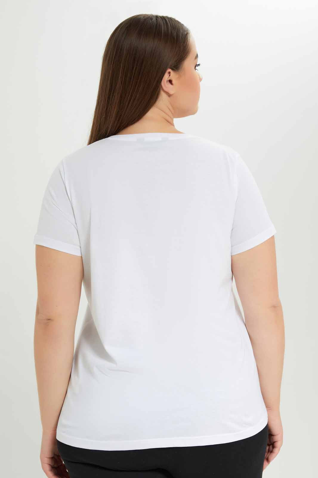 Redtag-Women-White-Graphic-T-Shirt-Category:T-Shirts,-Colour:White,-Deals:New-In,-Dept:Ladieswear,-Filter:Plus-Size,-LDP-T-Shirts,-New-In-LDP-APL,-Non-Sale,-S23A,-Section:Women,-TBL-Women's-