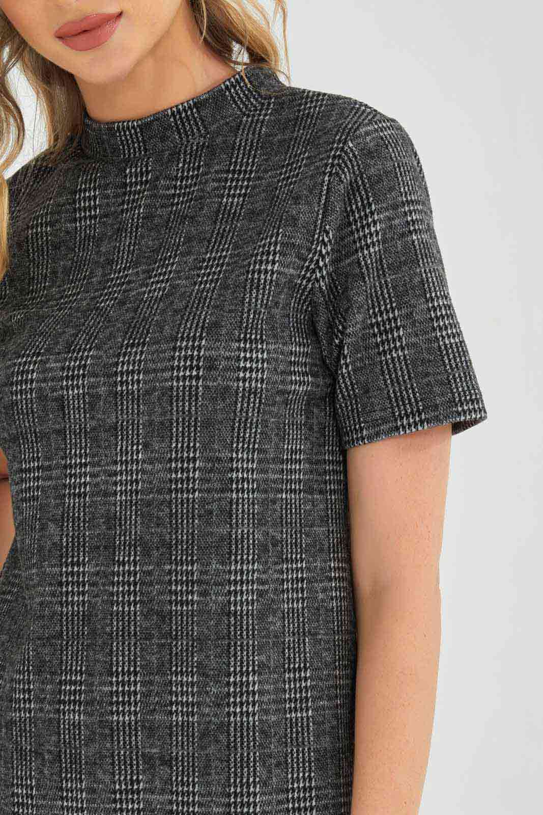 Redtag-Women-High-Neck-Knee-Langth-Dress-Category:Dresses,-Colour:Assorted,-Deals:New-In,-Dept:Ladieswear,-Filter:Women's-Clothing,-New-In-Women-APL,-Non-Sale,-Section:Women,-W22B,-Women-Dresses-Women's-