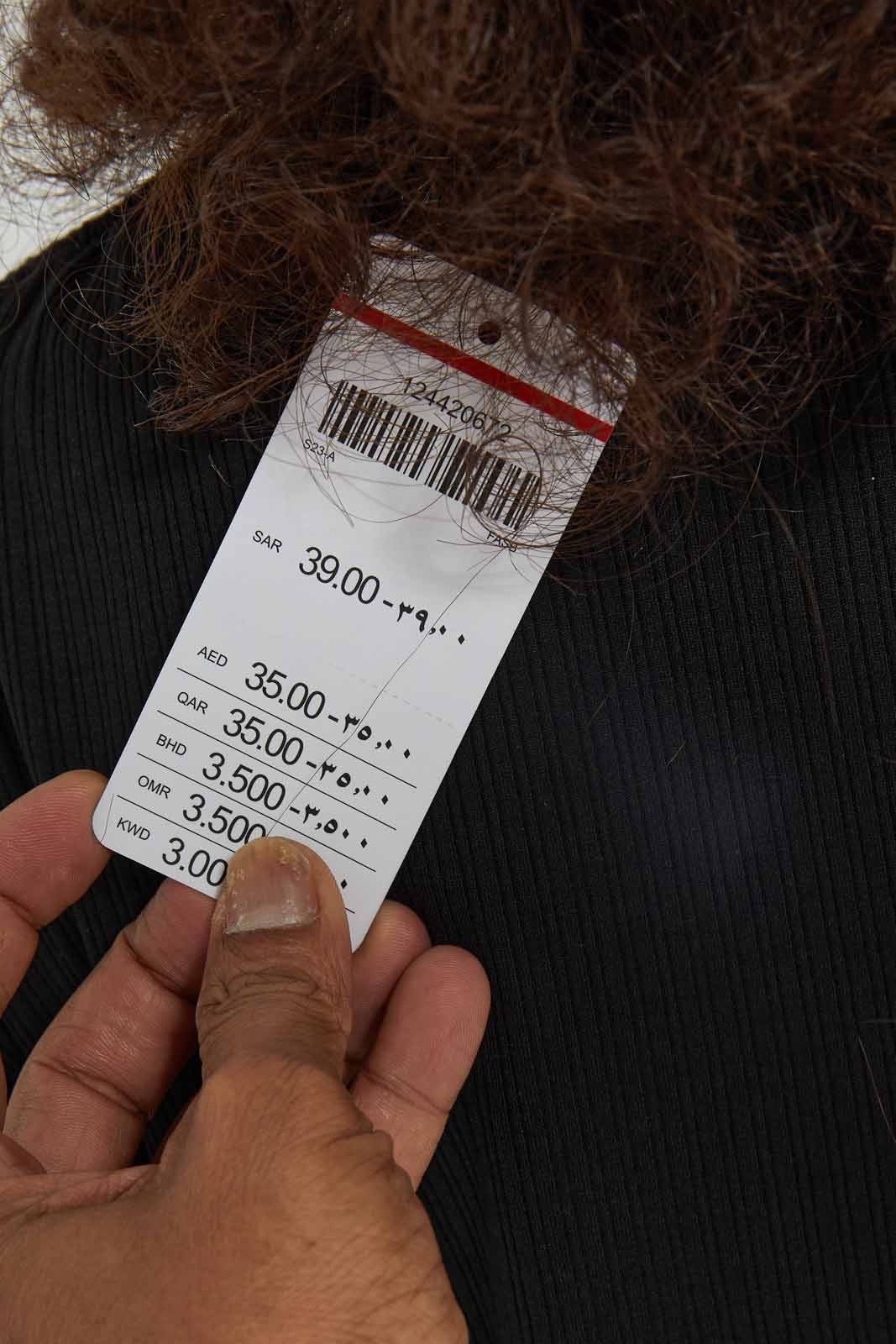 Redtag-Women-Black-Ruched-Shoulder-Top-Category:T-Shirts,-Colour:Black,-Deals:New-In,-Dept:Ladieswear,-Filter:Women's-Clothing,-New-In-Women-APL,-Non-Sale,-S23A,-Section:Women,-Women-T-Shirts-Women's-