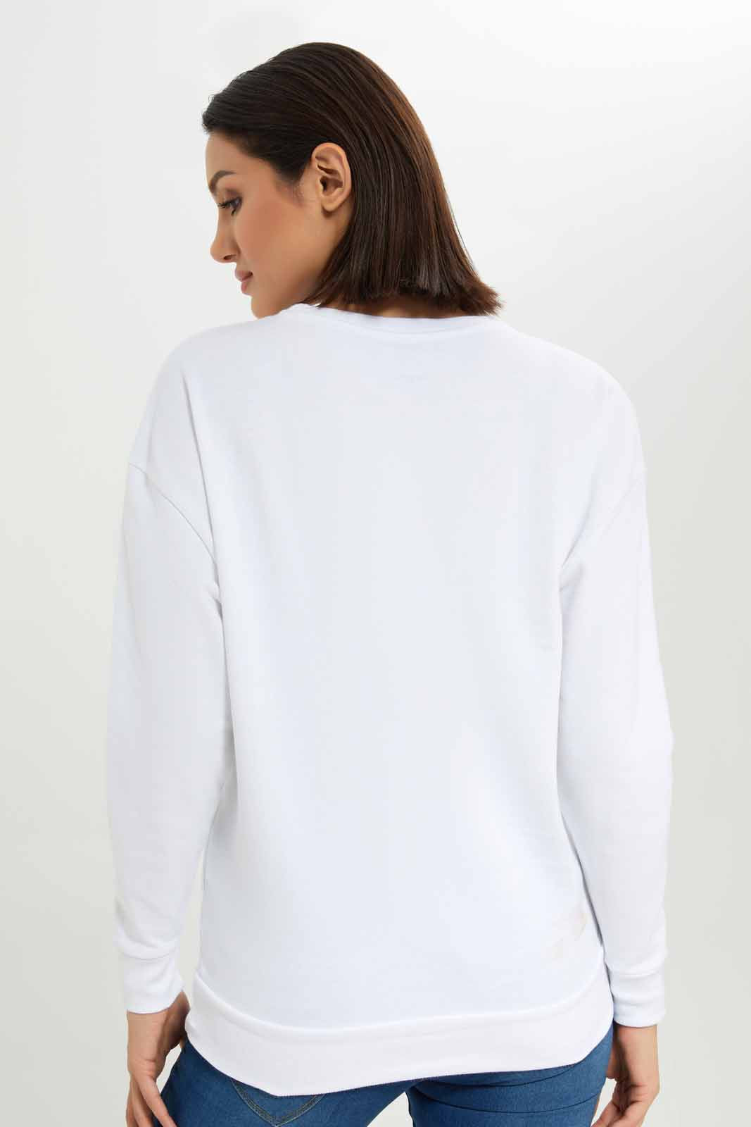 Redtag-Women-White-Anne-Marie-Printed-Sweatshirt-Category:Sweatshirts,-Colour:White,-Deals:New-In,-Dept:Ladieswear,-Filter:Women's-Clothing,-New-In-Women-APL,-Non-Sale,-S23A,-Section:Women,-TBL,-Women-Sweatshirts-Women's-