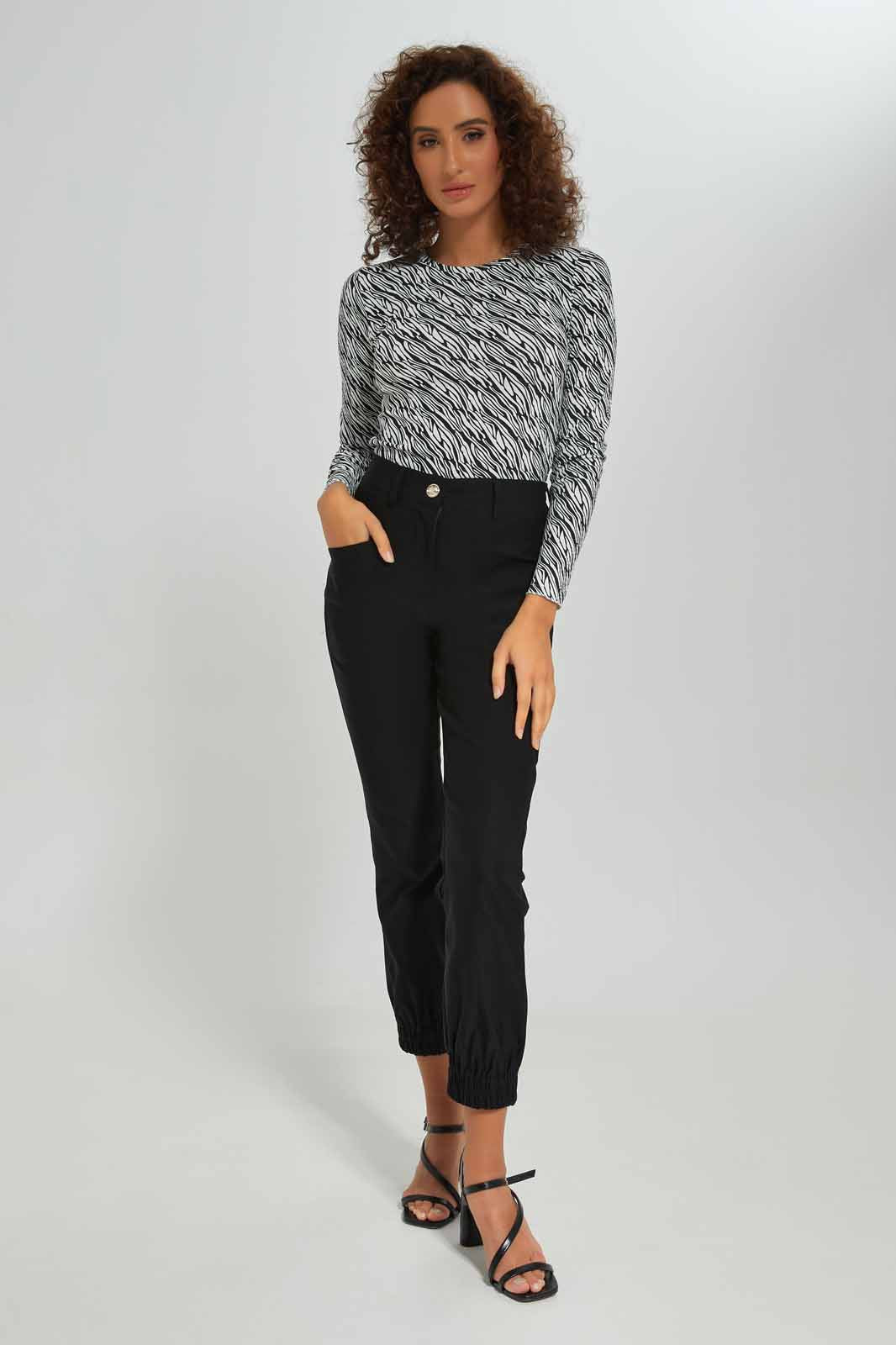 Redtag-Women-Striped-Long-Sleeves-Crew-Neck-Tshirt-Category:T-Shirts,-Colour:Assorted,-Deals:New-In,-Dept:Ladieswear,-Filter:Women's-Clothing,-New-In-Women-APL,-Non-Sale,-S23A,-Section:Women,-TBL,-Women-T-Shirts-Women's-