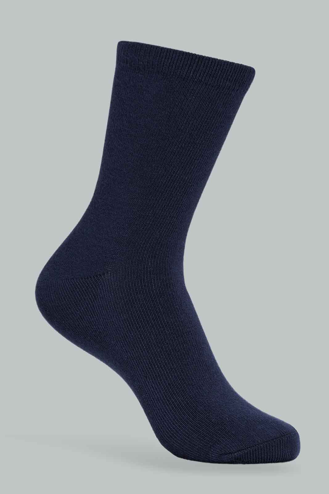 Redtag-Boys-Crew-Length-Pack-Of-3-Blue-365,-BSR-Socks,-Category:Socks,-Colour:Blue,-Deals:New-In,-Filter:Senior-Boys-(8-to-14-Yrs),-New-In-BSR-APL,-Non-Sale,-Section:Boys-(0-to-14Yrs)-Senior-Boys-9 to 14 Years