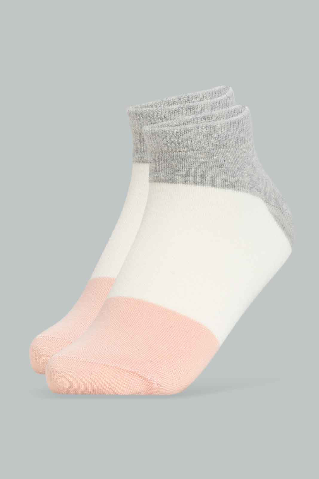 Redtag-Women-Assoted-Multi-Color-3Pk-Ladies-Ankle-Socks-365,-Category:Socks,-Colour:Assorted,-Deals:New-In,-Dept:Ladieswear,-Filter:Women's-Clothing,-New-In-Women-APL,-Non-Sale,-Section:Women,-Women-Socks--